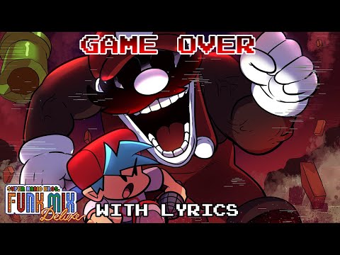 GAME OVER WITH LYRICS – Super Mario Bros. Funk Mix Deluxe Cover [HALLOWEEN SPECIAL]