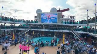 THE CARNIVAL DREAM SAIL AWAY PARTY OUT OF GALVESTON