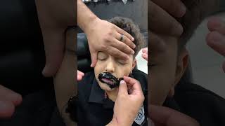 ازالة حاجات ملهاش لازمه في الوش😂✂️💈 #funny #fun #barber #explore #shorts #shortvideo  #fyp #viral