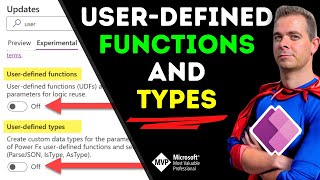 Power Apps User-Defined Functions & Types