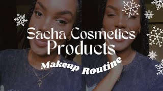 Makeup Routine ft Sacha Cosmetics