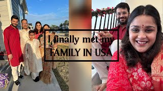 Vlog 65 I met my family finally in USA !!! | Raleigh Vlog | Indians in USA