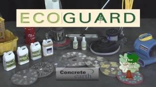 ECOGUARD Concrete Floor Polishing for the Equipment Rental Store