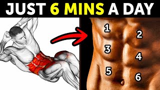 Perfect 6 PACK In Just 6 MINUTES a Day | Home Abs Workout