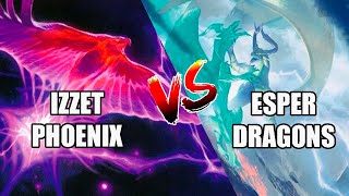 Izzet Phoenix vs Esper Dragons Pioneer MTG MidgarCup3