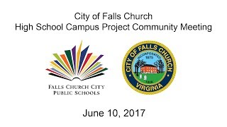 High School Campus Project Community Meeting: June 10, 2017