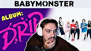 REAGINDO ao ALBUM de BABYMONSTER: DRIP PELA PRIMEIRA VEZ #kpop   #reaction   #babymonster   #dance