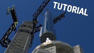 KSP: How to Catch Starship/Super-heavy | SEP Tutorial