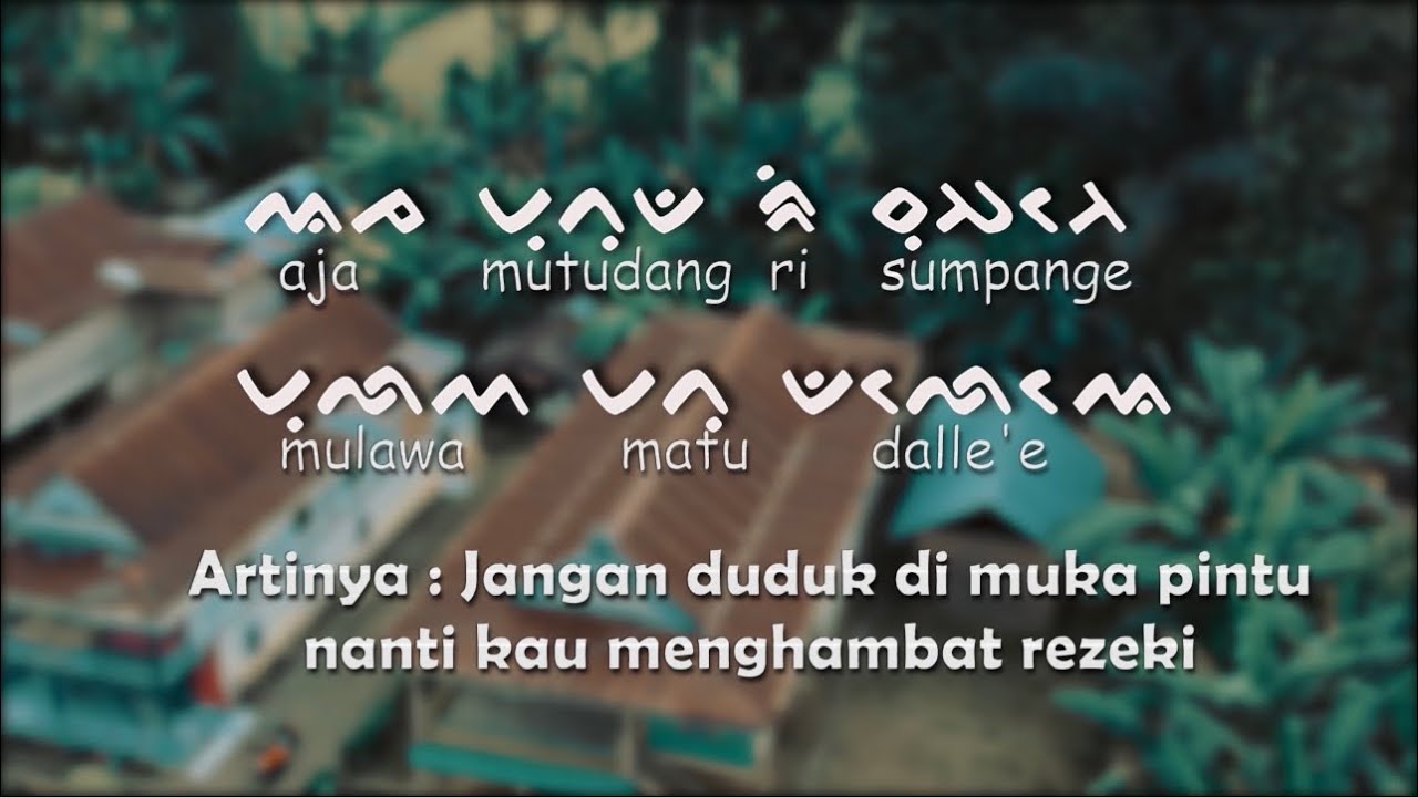 Kata Bijak Dalam Bahasa Bugis Makassar Karen Ball