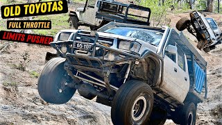 Old Toyotas vs The Tracks of Janowen - Full throttle madness!