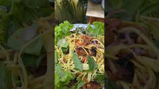 ញាំស្វាយត្រីអាំង #food