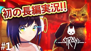 【🐱Stray実況 #1】バーチャルな私は猫をかぶる、話題の猫ゲームを遊ぶ【葵わさび/Vtuber】