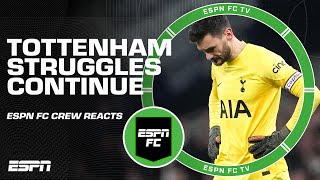 Tottenham 1st half struggles continue in 2-0 loss to Arsenal | ESPN FC