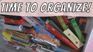 ORGANIZE WITH ME 2021 | BOARD GAME ORGANIZATION IDEAS