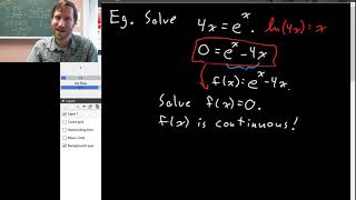 Continuity part 3 - Intermediate Value Theorem