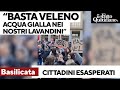 Siccità in Basilicata, studenti e cittadini protestano: 