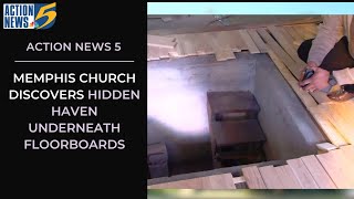 Memphis church discovers historical structure underneath floorboards