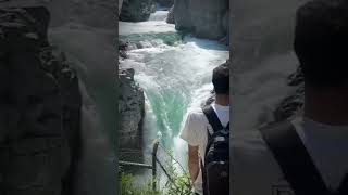 Explore kashmir | Majestic Aharbal Waterfall |