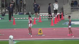 2023関西学生種目別　男子200m B決勝