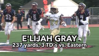 Holy Spirit 30 Eastern 22 | E'Lijah Gray 237 yds, 3 TDs