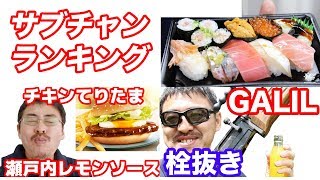 サブチャンネル TOP5 マック堺 毎週火曜日ランキング動画