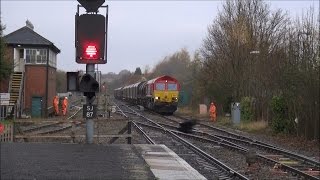 66097 Stourbridge, 25/11/15 (and a black bird)