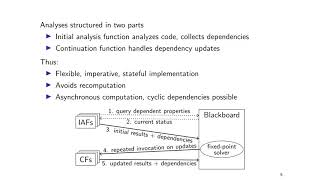 Modular Collaborative Program Analysis in OPAL (Video, ESEC/FSE 2020)