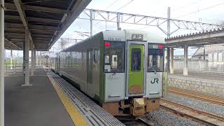 【JR・青い森鉄道】八戸駅 キハ110系発車