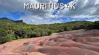 Mauritius 4K - Walking Tour of Seven Coloured Earth