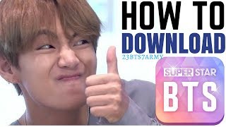 How to Download SUPERSTAR BTS [iOS | 23bts7army]