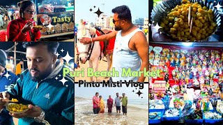 পুরী তে আর Sea Beach Market বসবে না 😩 | বরমশাই খাওয়ালো sweet corn🤤| Pintu Misti Vlog 26th Nov 2024