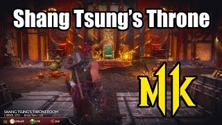 MORTAL KOMBAT 11 Opening All Chests in Shang Tsung's Throne Room | The Kyrpt Gameplay (MK11)
