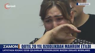 Qotil 20 yil ozodlikdan mahrum etildi