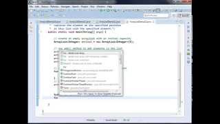 Java.util.ArrayList.set Method - Java.util.ArrayList.size Method