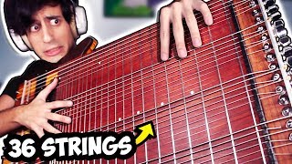 36 STRINGS BASS SOLO (World Record)