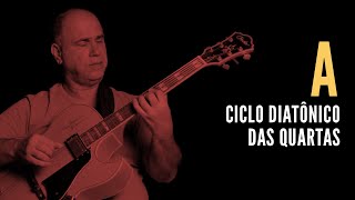 Ciclo diatônico das quartas em A | Nelson Faria