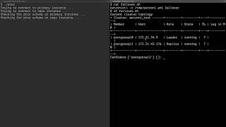 ptor + patroni + haproxy