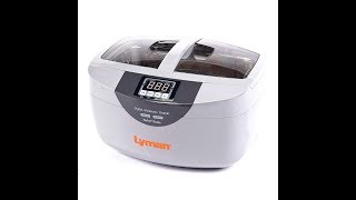 Lyman Turbo Sonic 2500 (Using an Ultrasonic Cleaner for Gun Parts)