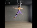 왼쪽미들스트랩도입 가슴열고 새로운 힙팽시퀀스 요가꿈나무 오늘의기록 flyingyoga aerialyoga 플라잉요가