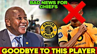 BAD NEWS - KAIZER CHIEFS MANAGEMENT KEEP REALISING PLAYERS (BREAKING NEWS)