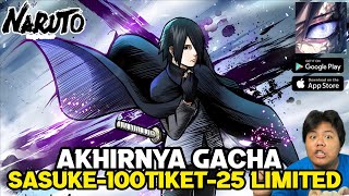 Akhirnya Bisa Gacha Sasuke Uchiha Versi Boruto Dan Tiket 100 Lebih Buat Ninja Sp RASENGAN RIVAL