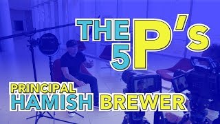 Principal Hamish Brewer and The 5 P's