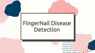 Fingernail Disease Detection Using Convolutional Neural Network CNN | Final Year IEEE Project Code
