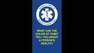 The Color of Vomit and Health