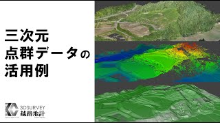 【３Ⅾ】三次元点群データの活用例