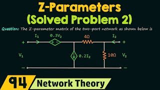 Z−Parameters (Solved Problem 2)
