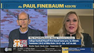 Holly Rowe joins Paul Finebaum to breakdown the keys to win for Ohio State vs Tennessee game