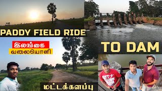 மட்டக்களப்பு வயல்கள் ஊடாக  அணைக்கட்டிற்கான பயணம் | TRAVEL TO THE DAM THROUGH PADDY FIELD BATTICALOA