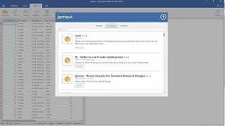01. 免費開源統計軟體jamovi介紹