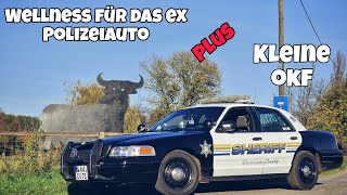 Wellness für ein EX Police Car. Und kleine OKF. RW Garage